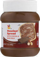 Hazelnut Spread, Cocoa & Skim Milk