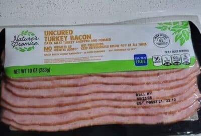 Nature's Promise Uncured Turkey Bacon