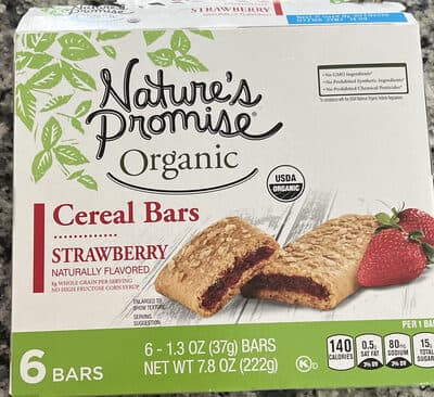 Strawberry Cereal Bars