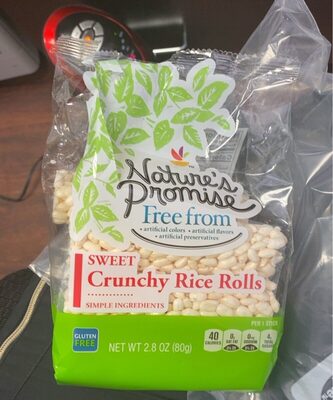 Crunchy rice rolls
