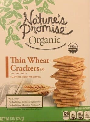 Thin Wheat Crackers