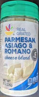 Parmesan, Asiago & Romano Cheese Blend