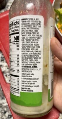 Romano Caesar Dressing