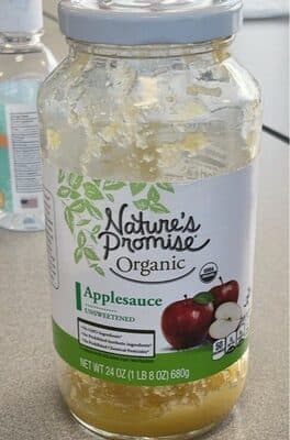 Unsweetened Applesauce
