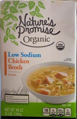 Low Sodium Chicken Broth