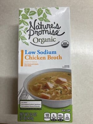 Low Sodium Chicken Broth