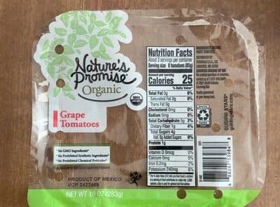 Organic Grape Tomatoes