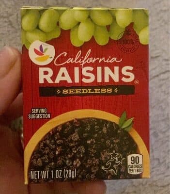 California Raisins Seedless