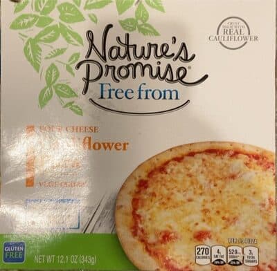 Four Cheese Cauliflower Pizza