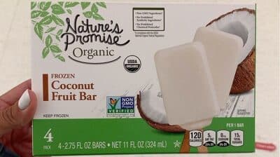 Coconut Fruit Frozen Bar