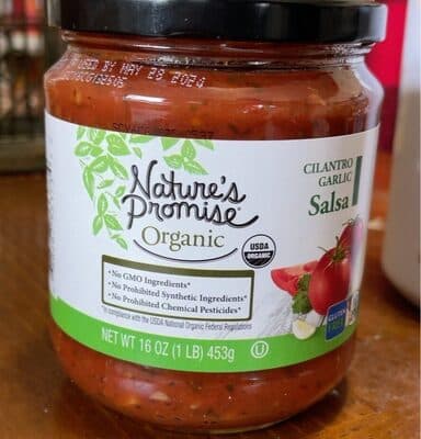 Cilantro Garlic Salsa