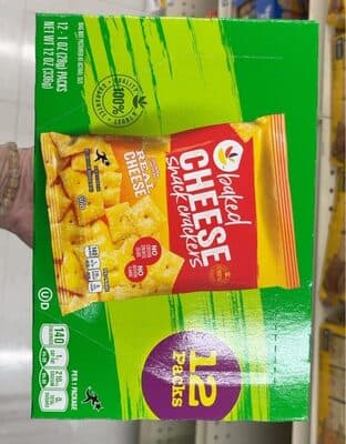 Baked Cheese Snack Crackers