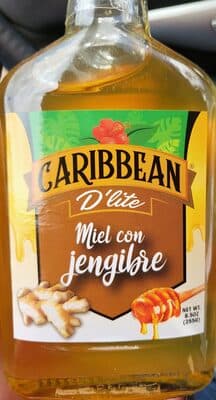 caribbean miel con jengibre