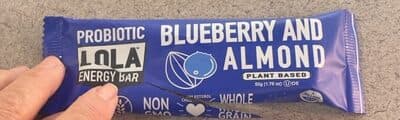 Blueberry And Almond Energy Bar