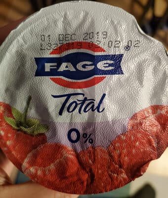 Nonfat Greek Strained Yogurt, Raspberry