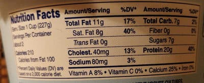 Whole Milk Greek Strained Yogurt
