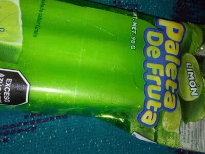 paleta de fruta