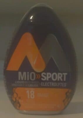 Orange Liquid Water Enhancer with Electrolytes