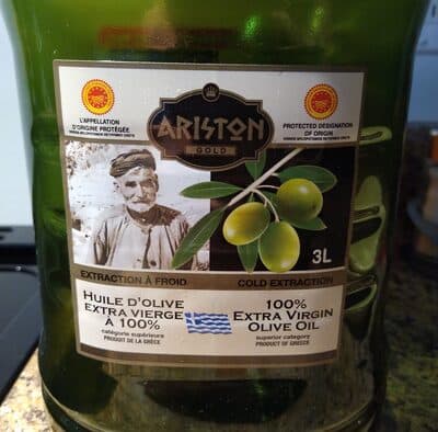 100% Extra Virgin Olive Oil