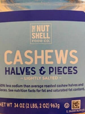 Cashews Halves and Pieces
