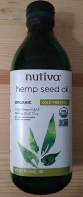 Cold Pressed Organic Superfood Hemp Oil