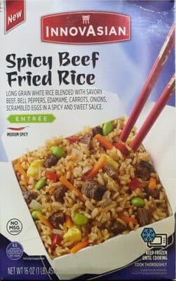Spicy Beef Fried Rice
