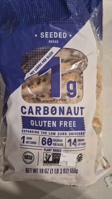 Carbonaut Gluten Free Seeded Bread