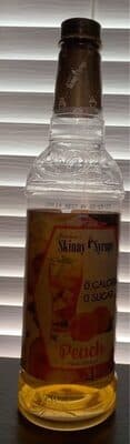 Sugar Free Peach Jordans Skinny Syrups
