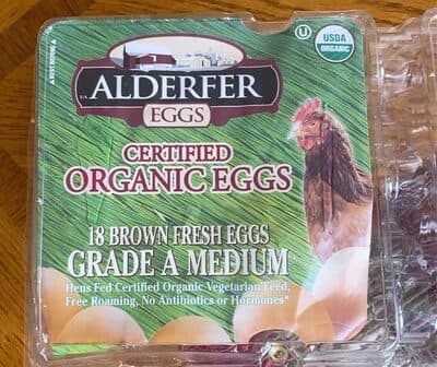 Alderfer eggs