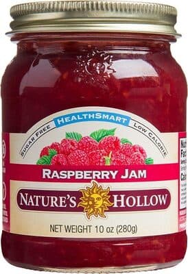 Sugarfree Raspberry Jam Preserves