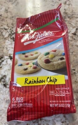 Mrs Fields premium cookie dough