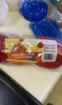 Sweet bell peppers