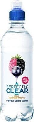 Perfectly Clear Still Natural Spring Water Summer Fruits