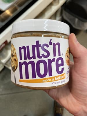 Nuts 'N More High Protein + Almonds Spread, Cinnamon, Raisin