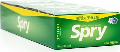 Xylitol Spearmint Chewing Gum