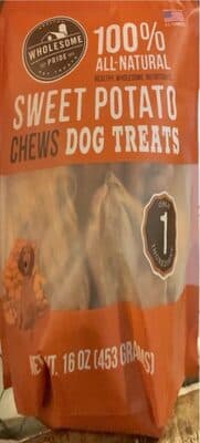 Sweet Potato Chewa Dog Treats