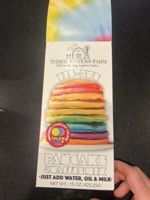 Tie Dye Pancakes