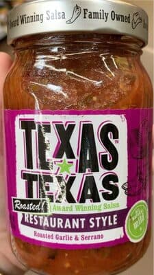 Mild Roasted Garlic & Serrano Restaurant Style Salsa