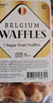Belgium Sugar Pearl Waffles