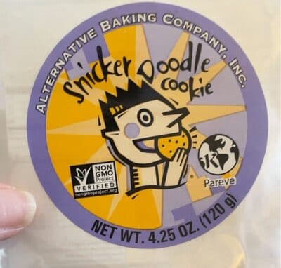 Snicker Doodle Cookie