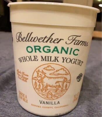 Organic Whole Milk Yogurt