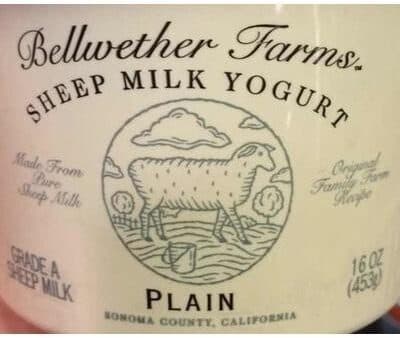 Bellwether Farms Yogurt