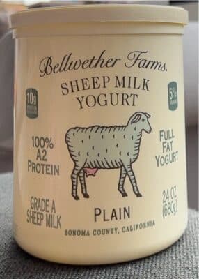 Sheep Milk Yogurt