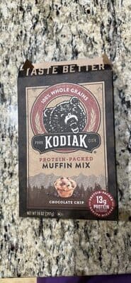 CHOCOLATE CHIP PROTEIN-PACKED MUFFIN MIX, CHOCOLATE CHIP