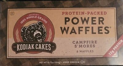 Campfire S'mores Protein-Packed Power Waffles