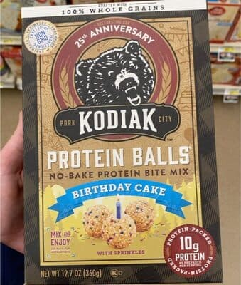 Birthday Cake With Sprinkles Protein Balls