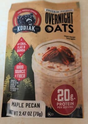 Maple Pecan Overnight Oats