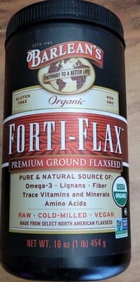 Organic Premium Ground Flaxseed