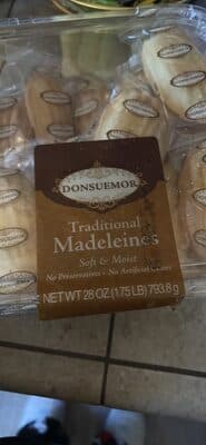 Donsuemor Traditional Madeleines