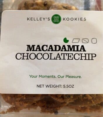 Macadamia Chocolate Chip Cookies